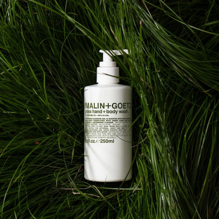 grass hand+body wash.