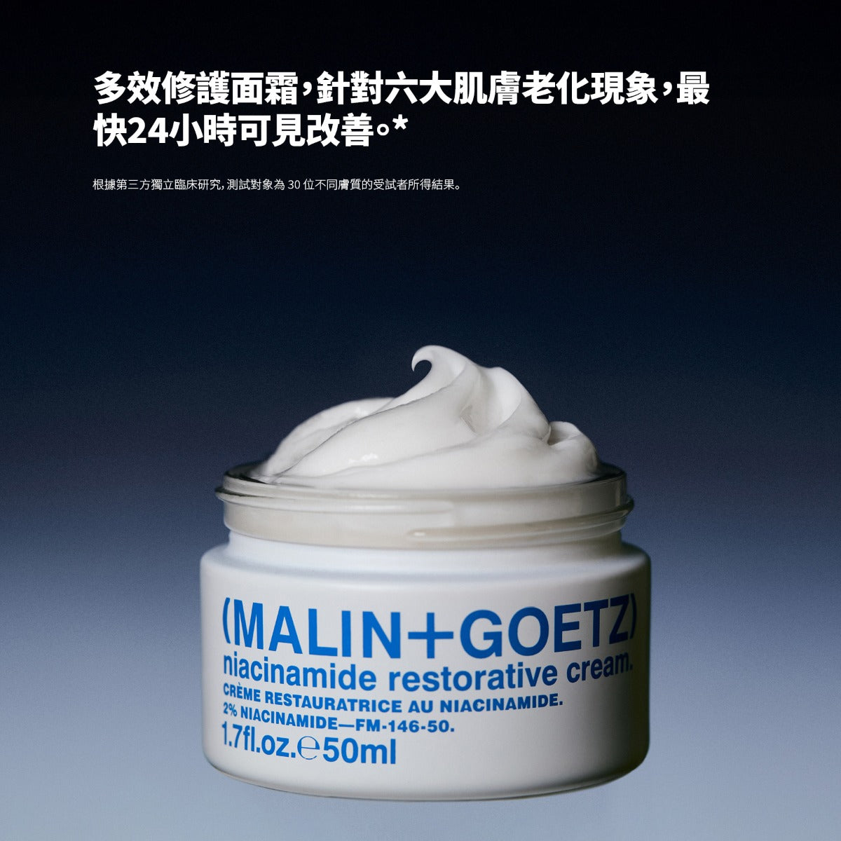 niacinamide restorative cream.